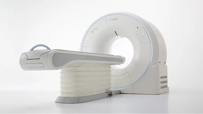 南條内科の CT 検査室